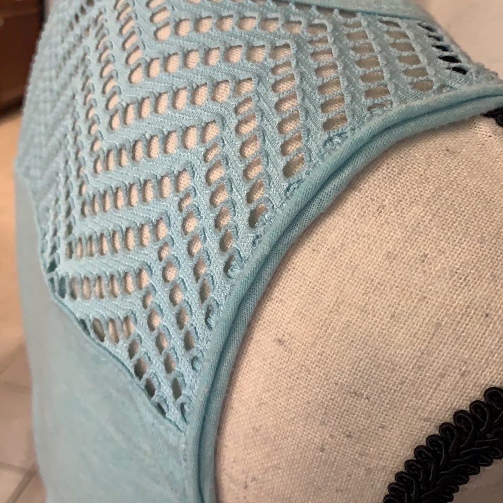Aeropostale light turquoise tank top - Picture 11 of 17